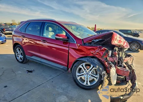 2015 Ford Edge Titanium z USA, uszkodzony, nr VIN 2FMTK3K86FBB91468